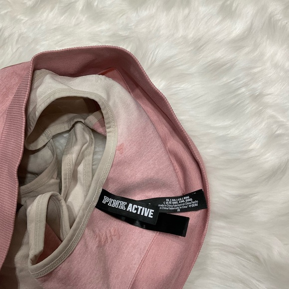 PINK Victoria's Secret Pink Ombre Bralette and Palm Print Shorts - Picture 12 of 12